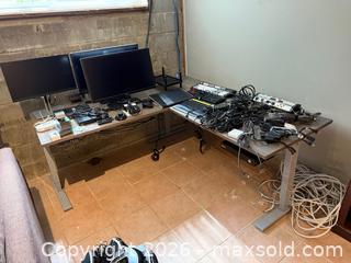 MaxSold Auction: Progressive Automation FLT-05 Height Adjustable Desk - Toronto (Ontario, Canada) SELLER MANAGED Moving Online Auction - Shadwick Drive