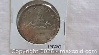 MaxSold Auction: 1950 Silver Dollar - Kingston (Ontario, Canada) SELLER MANAGED Downsizing Online Auction - Arbour Crescent