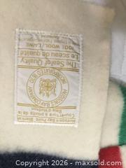 MaxSold Auction: Hudson Bay Wool 8 Point Blanket - Saanich (British Columbia, Canada) PARTNER MANAGED Reseller Online Auction - Old West Saanich Road