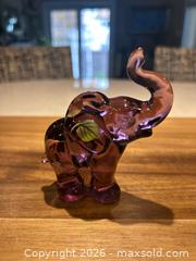 MaxSold Auction: Handpainted Fenton Glass Elephant - Ottawa (Ontario, Canada) SELLER MANAGED Downsizing Online Auction - Acklam Terrace