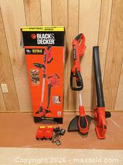 MaxSold Auction: Black & Decker 18V Multi-Tool with String Trimmer & Leaf Blower - Tillsonburg (Ontario, Canada) SELLER MANAGED Downsizing Online Auction - Wilson Avenue