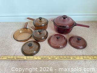 MaxSold Auction: Corning Visions Heatproof Glass Cookware - Tillsonburg (Ontario, Canada) SELLER MANAGED Downsizing Online Auction - Wilson Avenue