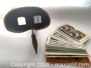 MaxSold Auction: Early 20th C. Underwood Stereoscope with 24 Stereograph Cards - Victoria (British Columbia, Canada) SELLER MANAGED Downsizing Online Auction -  Camosun Street (CONDO)