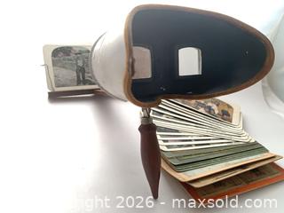 MaxSold Auction: Early 20th C. Underwood Stereoscope with 24 Stereograph Cards - Victoria (British Columbia, Canada) SELLER MANAGED Downsizing Online Auction -  Camosun Street (CONDO)
