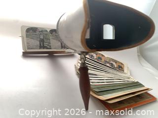 MaxSold Auction: Early 20th C. Underwood Stereoscope with 24 Stereograph Cards - Victoria (British Columbia, Canada) SELLER MANAGED Downsizing Online Auction -  Camosun Street (CONDO)