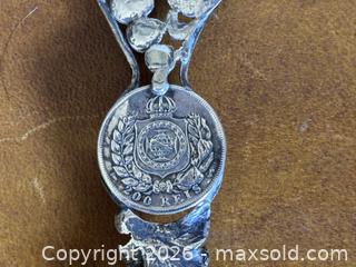 MaxSold Auction: Antique Brazilian Silver Coin Spoon - North Vancouver (British Columbia, Canada) PARTNER MANAGED Downsizing Online Auction - 14th Street West 519