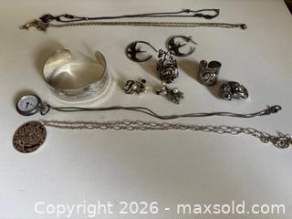 MaxSold Auction: Collection of Silver Jewelry #2 - North Vancouver (British Columbia, Canada) PARTNER MANAGED Downsizing Online Auction - 14th Street West 519