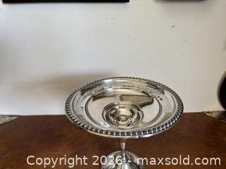 MaxSold Auction: Sterling Silver Pedestal Dish - North Vancouver (British Columbia, Canada) PARTNER MANAGED Downsizing Online Auction - 14th Street West 519
