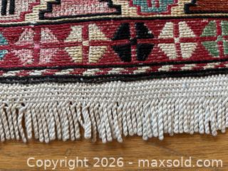 MaxSold Auction: Vintage Turkish Silk Kilim Carpet - North Vancouver (British Columbia, Canada) PARTNER MANAGED Downsizing Online Auction - 14th Street West 519