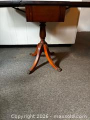 MaxSold Auction: Duncan Phyfe Dropleaf Table  - Greater Napanee (Ontario, Canada) SELLER MANAGED Estate Sale Online Auction - Bridge Street West                   