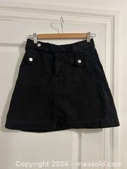MaxSold Auction: Lot of 2 black designer skirts (see by Chloe and guizio) - Toronto (Ontario, Canada) SELLER MANAGED Downsizing Online Auction - Markham Street