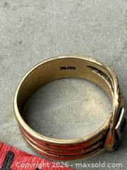MaxSold Auction: A 10K GOLD SNAKE RING. - Hamilton (Ontario, Canada) SELLER MANAGED Estate Sale Online Auction - Saint Clair Avenue