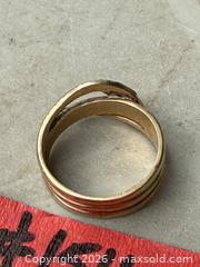 MaxSold Auction: A 10K GOLD SNAKE RING. - Hamilton (Ontario, Canada) SELLER MANAGED Estate Sale Online Auction - Saint Clair Avenue