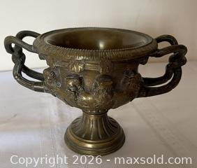 MaxSold Auction: Antique Grand Tour Bronze Warwick Vase  - Kingston (Ontario, Canada) SELLER MANAGED Estate Sale Online Auction - Tamarac Street