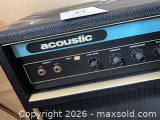 MaxSold Auction: Acoustic Solid State Guitar Amplifier with Reverb and Graphic EQ - Ottawa (Ontario, Canada) PARTNER MANAGED Downsizing Online Auction - Stewart Street (CONDO)
