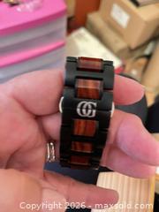 MaxSold Auction: Original Grain Wood and Stainless Steel Wristwatch - Ottawa (Ontario, Canada) PARTNER MANAGED Downsizing Online Auction - Stewart Street (CONDO)