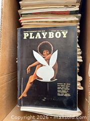 MaxSold Auction: Playboy Magazine, 1970s Stapled Issue - Ottawa (Ontario, Canada) PARTNER MANAGED Downsizing Online Auction - Stewart Street (CONDO)