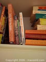 MaxSold Auction: Lot of 6-20 Cookbooks: Italian, Asian, Cajun, Soups & Reference - Montgomery (New Jersey, USA) PARTNER MANAGED Downsizing Online Auction - Bedford Drive