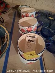 MaxSold Auction: Zrike Ceramic/Stoneware Mugs and Assorted Dinner Plates - Montgomery (New Jersey, USA) PARTNER MANAGED Downsizing Online Auction - Bedford Drive