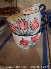 MaxSold Auction: Zrike Ceramic/Stoneware Mugs and Assorted Dinner Plates - Montgomery (New Jersey, USA) PARTNER MANAGED Downsizing Online Auction - Bedford Drive