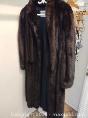 MaxSold Auction: Dark Real Mink Full-Length Coat by Eaton / Grosvenor A - Oshawa (Ontario, Canada) Moving Online Auction - Switzer Drive