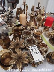 MaxSold Auction: Assorted Brass Decorative Pieces with Glass Votive Inserts B - Oakville (Ontario, Canada) Estate Sale Online Auction - Cox Drive