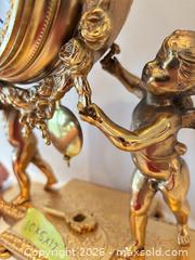 MaxSold Auction: Cadeco Paris Gold-Tone Ornate Mantel Clock, Mechanical C - Oakville (Ontario, Canada) Estate Sale Online Auction - Cox Drive