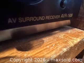 MaxSold Auction: Denon AVR-1906 AV Surround / Stereo Receiver - Black B - Oakville (Ontario, Canada) Estate Sale Online Auction - Cox Drive