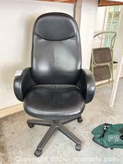 MaxSold Auction: Faux Leather High Back Office Chair with Armrests & Casters C - Oakville (Ontario, Canada) Estate Sale Online Auction - Cox Drive