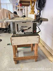 MaxSold Auction: Makita 2708 Table Saw with Stand, Corded Electric 115V C - Oakville (Ontario, Canada) Estate Sale Online Auction - Cox Drive