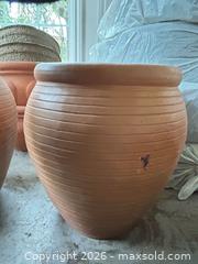 MaxSold Auction: Pair of Terracotta Planters B - Oakville (Ontario, Canada) Estate Sale Online Auction - Cox Drive
