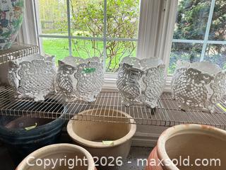 MaxSold Auction: Set of 4 Ornate Victorian Cast Metal Planters D - Oakville (Ontario, Canada) Estate Sale Online Auction - Cox Drive