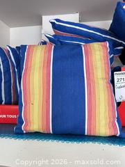 MaxSold Auction: Striped Outdoor Seat Cushions/Throw Pillows B - Oakville (Ontario, Canada) Estate Sale Online Auction - Cox Drive