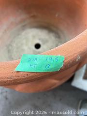 MaxSold Auction: Terracotta & Concrete Plant Pots / Planters Lot D - Oakville (Ontario, Canada) Estate Sale Online Auction - Cox Drive