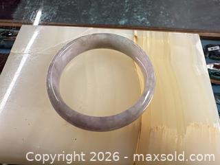 MaxSold Auction: Jade Bangle  - Vancouver (British Columbia, Canada) PARTNER MANAGED Estate Sale Online Auction - Venables Street