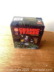 MaxSold Auction: 1993 SkyBox Cosmic Teams Trading Card Factory Box (36 Packs) - Toronto (Ontario, Canada) SELLER MANAGED Downsizing Online Auction - Rutherford Avenue