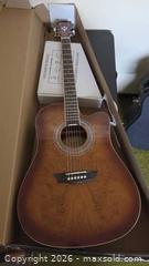 MaxSold Auction: Washburn Sunburst Dreadnought Cutaway Acoustic Guitar (Full Size) - New Westminster (British Columbia, Canada) SELLER MANAGED Downsizing Online Auction -  Hamilton Street