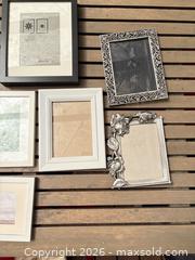MaxSold Auction: Assorted Picture Frames (5-9) — Various Sizes & Finishes - North Vancouver (British Columbia, Canada) SELLER MANAGED Downsizing Online Auction - Broadview Drive