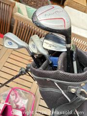 MaxSold Auction: Mixed Sporting Gear: Golf Clubs & Bag, Kids Cleats, Skates, Plush - North Vancouver (British Columbia, Canada) SELLER MANAGED Downsizing Online Auction - Broadview Drive