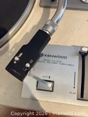 MaxSold Auction: Kenwood KD-2055 Turntable / Record Player Beige - Coquitlam (British Columbia, Canada) SELLER MANAGED Reseller Online Auction - Robson Drive
