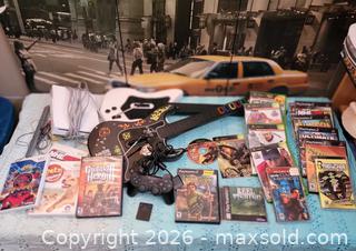 MaxSold Auction: Huge PS2 Guitar Hero XBOX Wii PSP Gaming Bundle Reseller Lot  - Calgary (Alberta, Canada) SELLER MANAGED Downsizing Online Auction - 17 Avenue Nw