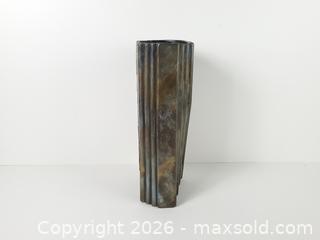 MaxSold Auction: Vintage Signed Guy De Pelteau Brutalist Ceramic Vase - Toronto (Ontario, Canada) PARTNER MANAGED Downsizing Online Auction - Esandar Drive (STORAGE)