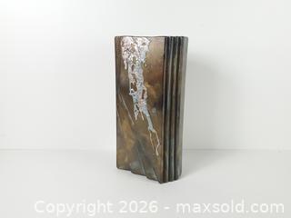 MaxSold Auction: Vintage Signed Guy De Pelteau Brutalist Ceramic Vase - Toronto (Ontario, Canada) PARTNER MANAGED Downsizing Online Auction - Esandar Drive (STORAGE)