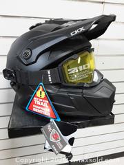 MaxSold Auction: CKX Titan Snowmobile Helmet, Black - Augusta (Prescott)(Ontario, Canada) SELLER MANAGED Commercial Liquidation Online Auction - Edward Street North