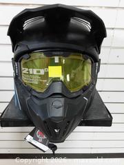 MaxSold Auction: CKX Titan Snowmobile Helmet, Black - Augusta (Prescott)(Ontario, Canada) SELLER MANAGED Commercial Liquidation Online Auction - Edward Street North
