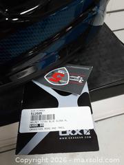 MaxSold Auction: CKX Titan XL Snowmobile Helmet — Blue/Black Gloss - Augusta (Prescott)(Ontario, Canada) SELLER MANAGED Commercial Liquidation Online Auction - Edward Street North