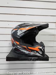 MaxSold Auction: CKX TX696 Glitch Full-Face Motocross/ ATV Helmet, Size XXS - Augusta (Prescott)(Ontario, Canada) SELLER MANAGED Commercial Liquidation Online Auction - Edward Street North