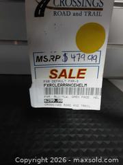 MaxSold Auction: FXR Off-Road/ATV/Motocross Helmet Medium, Yellow/Blue/Black - Augusta (Prescott)(Ontario, Canada) SELLER MANAGED Commercial Liquidation Online Auction - Edward Street North
