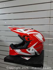 MaxSold Auction: LS2 Fast V2 Twoface Motocross/ ATV Helmet XS Red/White/Black - Augusta (Prescott)(Ontario, Canada) SELLER MANAGED Commercial Liquidation Online Auction - Edward Street North