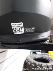 MaxSold Auction: Polaris Tenacity 4.0 MX Off-Road/ATV Helmet S (55-56 cm) Matte Black - Augusta (Prescott)(Ontario, Canada) SELLER MANAGED Commercial Liquidation Online Auction - Edward Street North
